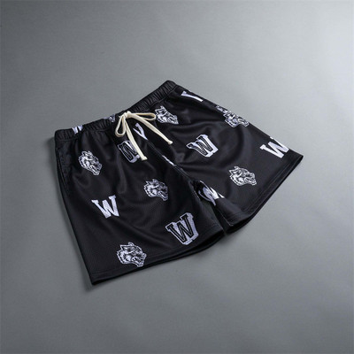 Új nyári férfi rövidnadrágok Sport alkalmi rövidnadrágok Hálós Gyorsszáraz Légáteresztő Stretch Kosárlabda Edző rövidnadrágok Futófitnesz rövidnadrágok