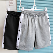 Nove muške ležerne kratke hlače ljeto 2023. Harajuku modne trenirke s elastičnim strukom za fitnes visoke kvalitete široke otvorene strane za plažu