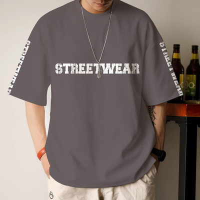 Modne muške majice kratkih rukava s 3D patchwork printom Muška majica kratkih rukava Ulične majice Hip Hop majice Prevelike majice s kratkim rukavima Muška odjeća