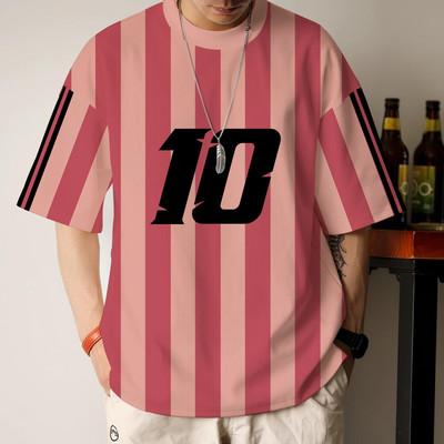 Modne muške majice kratkih rukava s 3D patchwork printom Muška majica kratkih rukava Ulične majice Hip Hop majice Prevelike majice s kratkim rukavima Muška odjeća