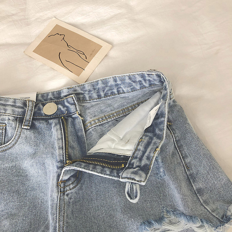 S-5XL Ljetne modne traper kratke hlače za žene Visoki struk Poderane kratke hlače Vruće djevojke Ženske traperice Ulična odjeća