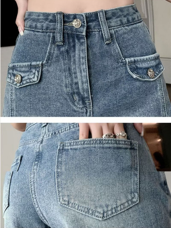 S-5XL Traper kratke hlače Ženske Hotsweet Chic Ljeto Vintage Hlače visokog struka Modna korejska ženska odjeća Tanka Harajuku Street