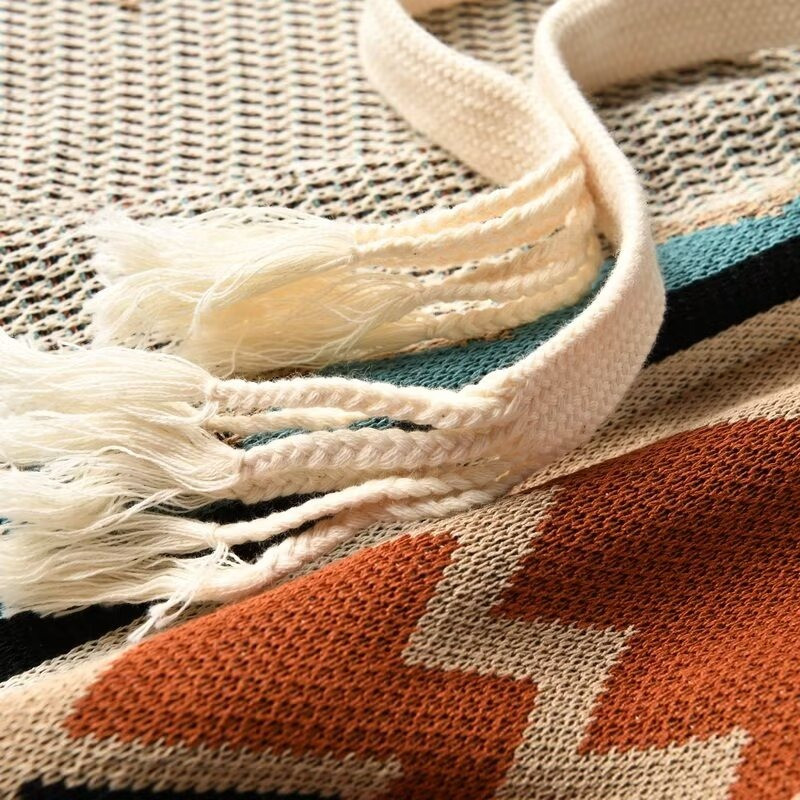 Muške američke vintage kratke hlače Ležerne pletene košarkaške kašmir Hawaii Beach Sport za trčanje Hip Hop Street Color Block kratke hlače