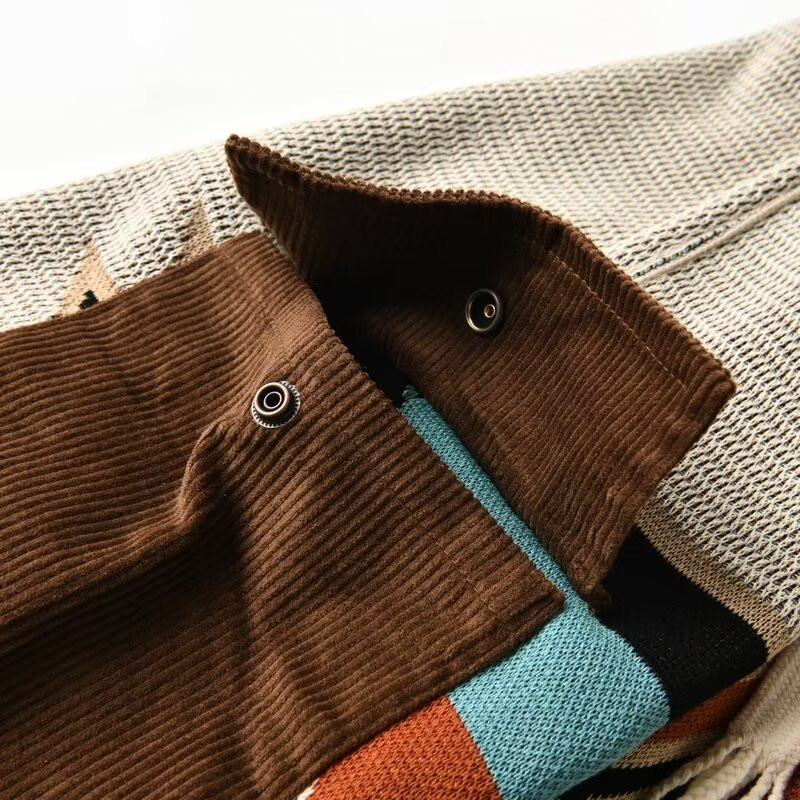 Muške američke vintage kratke hlače Ležerne pletene košarkaške kašmir Hawaii Beach Sport za trčanje Hip Hop Street Color Block kratke hlače