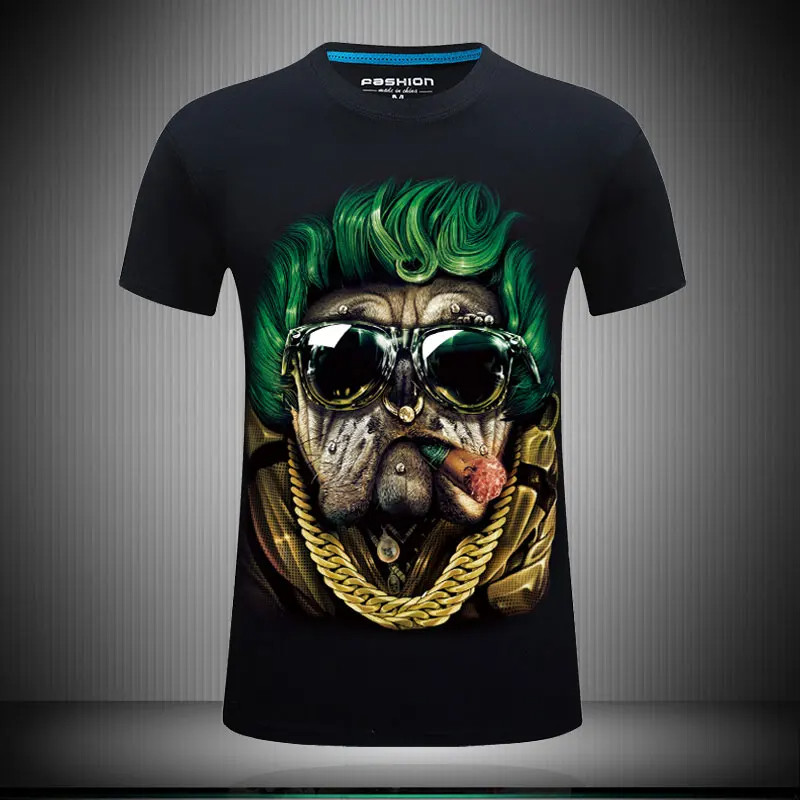 Ανδρικά T-Shirts Ανδρικά Ρούχα Υπερμεγέθη Αστεία μπλουζάκι Gorilla Graphic 3D τυπωμένο καλοκαίρι Casual κοντομάνικα φαρδιά μπλουζάκια