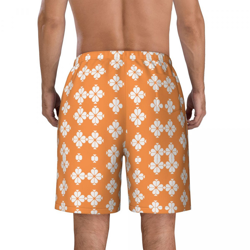 Maudymosi kostiumėliai Gėlių širdis K-Kates šortai Vasaros prabangūs pop S-Spades Hawaii Beach trumpos kelnės Vyriškos sportinės greitai džiūstančios maudymosi kelnaitės