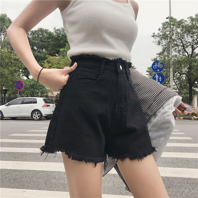 Naiste teksapüksid Retro disainiga südamega saledad Harajuku teismelised Hipster S-5XL Kuumad tüdrukud kõrge vöökohaga naised Populaarsed noored