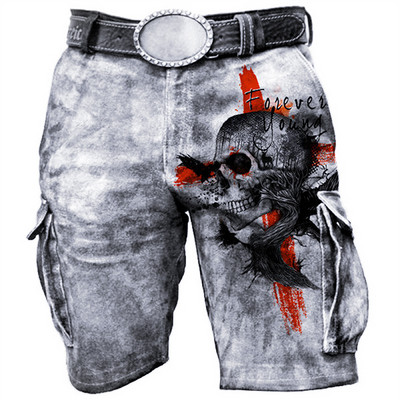 2024. gada vīriešu šorti, džinsi, ielu apģērba sānu kabatas, vintage šorti, caurspīdīgi brīvi džinsa šorti, vīriešu vasaras jauns stils