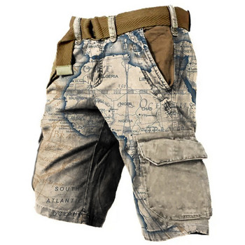 Нови дънкови къси панталони, мъжки дънки, летни парцали, модерни и универсални, на дупки, дънки, дълги панталони, големи размери