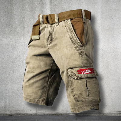 Eladó férfi farmer trend utcai futás 3D digitális rövidnadrág kültéri bő szabású farmer rövidnadrág katonai nadrág terepgyakorlat