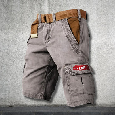 Eladó férfi farmer trend utcai futás 3D digitális rövidnadrág kültéri bő szabású farmer rövidnadrág katonai nadrág terepgyakorlat