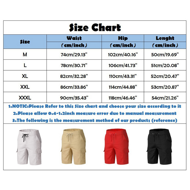 Férfi Alkalmi rövidnadrág Masszív nadrág Nadrág Cargo Pocket Vékony nadrág húzózsinóros rövidnadrág Nyári rövidnadrág Férfi alkalmi rövidnadrág Utcai ruházat