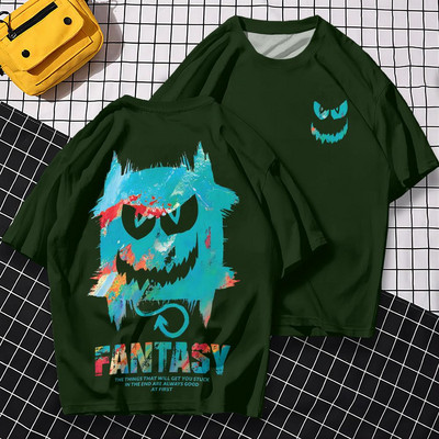 Jednostavna muška majica kratkih rukava s 3D printom Prevelika majica kratkih rukava za muškarce Ljetne široke ležerne majice Brzosušeća prozračna muška odjeća Nove majice 2024.