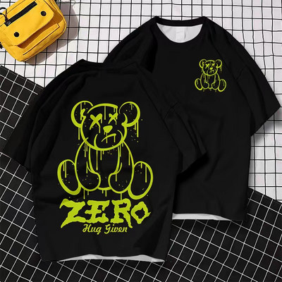 Jednostavna muška majica kratkih rukava s 3D printom Prevelika majica kratkih rukava za muškarce Ljetne široke ležerne majice Brzosušeća prozračna muška odjeća Nove majice 2024.