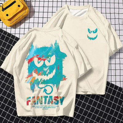 Jednostavna muška majica kratkih rukava s 3D printom Prevelika majica kratkih rukava za muškarce Ljetne široke ležerne majice Brzosušeća prozračna muška odjeća Nove majice 2024.