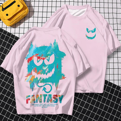 Jednostavna muška majica kratkih rukava s 3D printom Prevelika majica kratkih rukava za muškarce Ljetne široke ležerne majice Brzosušeća prozračna muška odjeća Nove majice 2024.