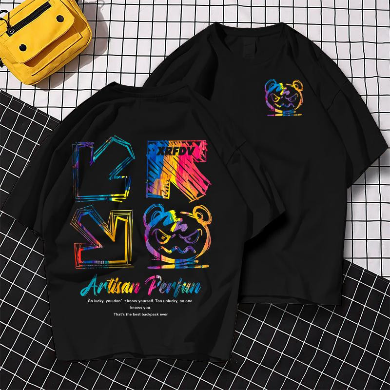 Jednostavna muška majica kratkih rukava s 3D printom Prevelika majica kratkih rukava za muškarce Ljetne široke ležerne majice Brzosušeća prozračna muška odjeća Nove majice 2024.