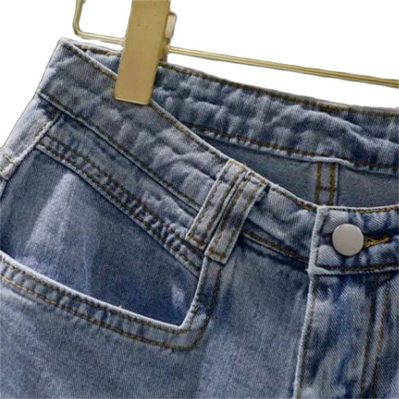 Vasaras sievietes džinsu šorti ar augstu vidukli plēsti džinsi šorti Sexy sieviešu Drop Shipping Īsas bikses Briechcloth Skumties Burrs 5XL