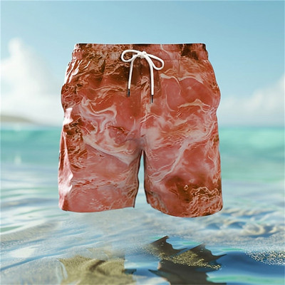 Vīriešu Kapris vasaras plāni brīvi šorti Lieli vīriešu garie dēļa peldšorti 32 dēļa īsie borta šorti Elastīgi S šorti sievietēm