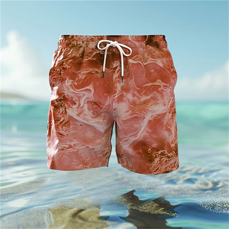 Vīriešu Kapris vasaras plāni brīvi šorti Lieli vīriešu garie dēļa peldšorti 32 dēļa īsie borta šorti Elastīgi S šorti sievietēm