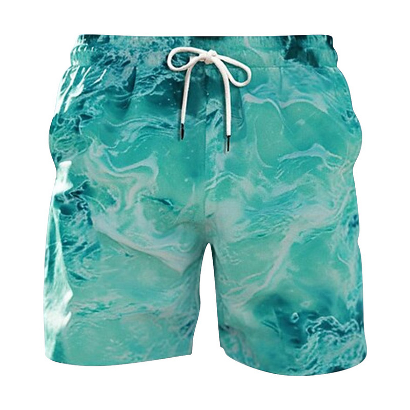 Vīriešu Kapris vasaras plāni brīvi šorti Lieli vīriešu garie dēļa peldšorti 32 dēļa īsie borta šorti Elastīgi S šorti sievietēm