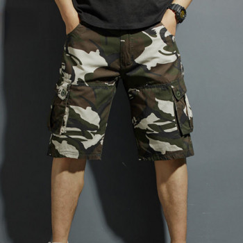 Мъжки карго къси панталони Combat Solid Half Hiking Bermuda Short Pants for Men Comfortable Vintage Luxury Baggy Hevy Whate Y2k Jorts Hot