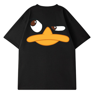 Y2k T-shirt majica za muškarce Ljeto Novo 100% pamuk Anime majica kratkih rukava Široka ulična odjeća Ženska prevelika majica Majice kratkih rukava 8XL