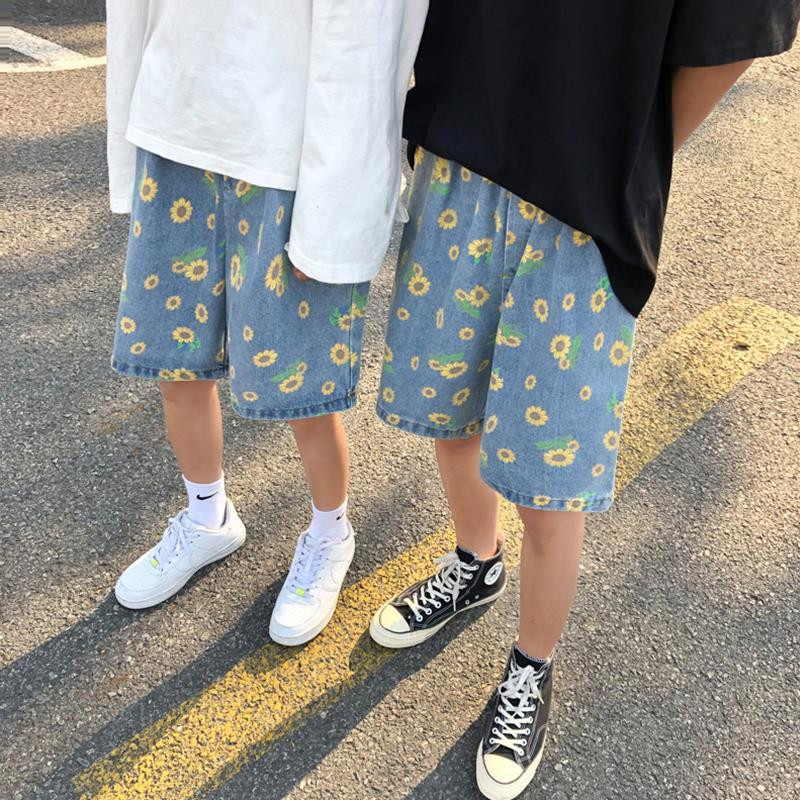 Traper kratke hlače Daisy Muške ljetne High Street Capris hlače 2023. Ženske Techwear Oversize Hlače za plažu za slobodno vrijeme Unisex Streetwear