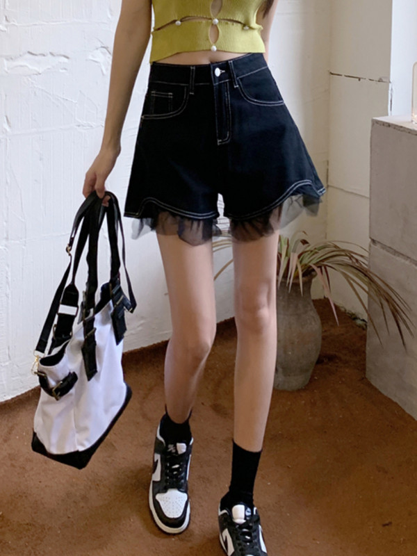 S-5XL Šorti Sieviešu High Street Biroja dāma Jauneklīga Stilīga Pavasara Vasara Elpojošs Šiks Mode Hotsweet Vitality Causal 