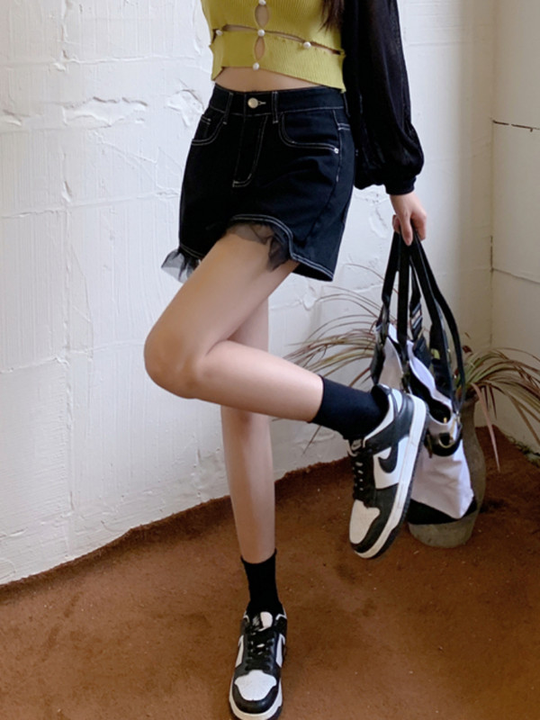 S-5XL Šorti Sieviešu High Street Biroja dāma Jauneklīga Stilīga Pavasara Vasara Elpojošs Šiks Mode Hotsweet Vitality Causal 