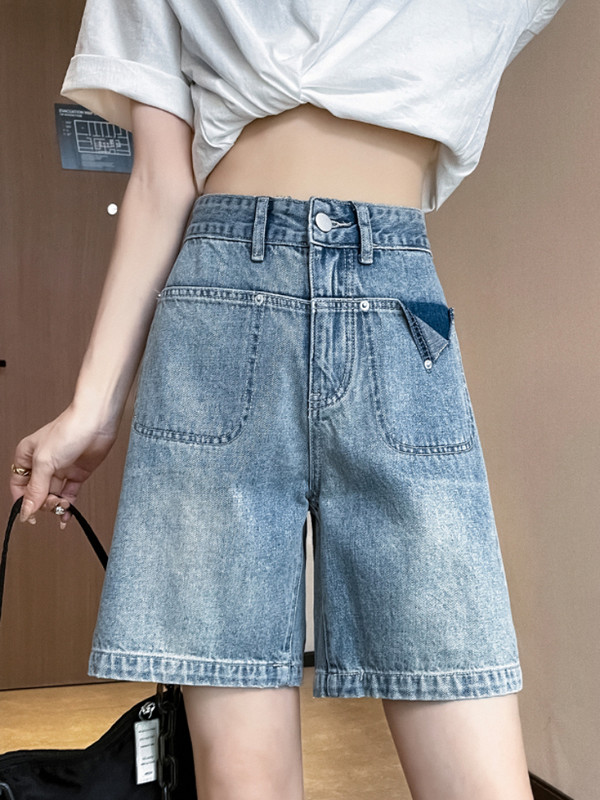 S-5XL teksapüksid naiste vabaaja kevadsuvi stiilsed vanaaegsed pleegitatud populaarsed uued jaapani stiilis taskud