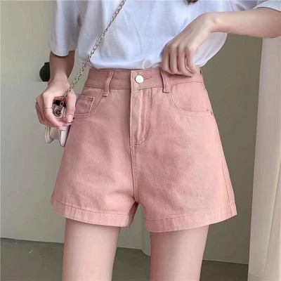 S-5XL Šorti Sieviešu korejiešu stila Hotsweet Chic džinsu bikses Hot Sales Visi atbilst High Street A-line Y2k Fashion Simple Summer