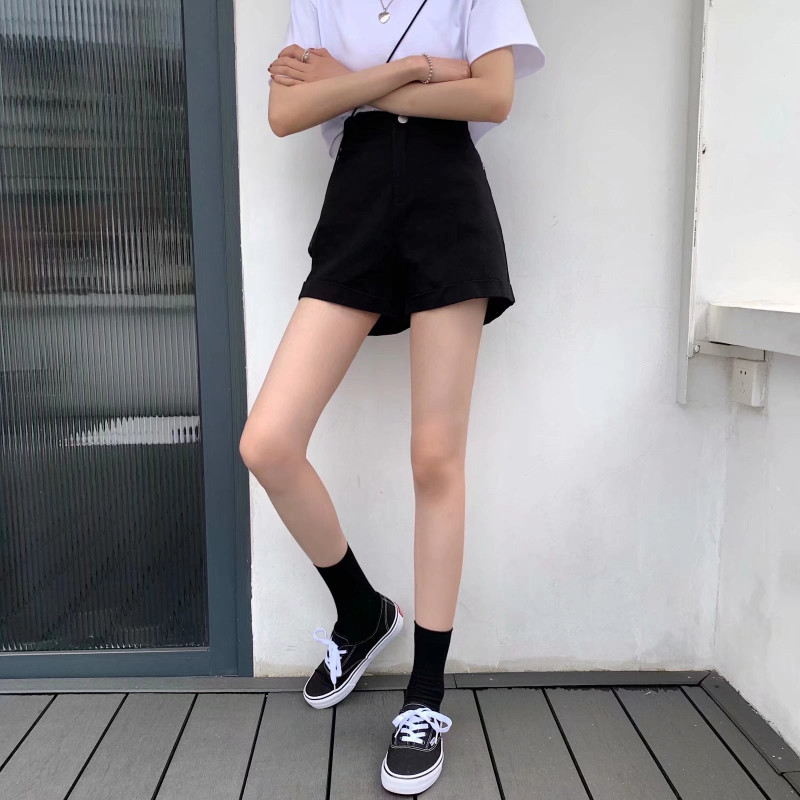 S-5XL Šorti Sieviešu korejiešu stila Hotsweet Chic džinsu bikses Hot Sales Visi atbilst High Street A-line Y2k Fashion Simple Summer