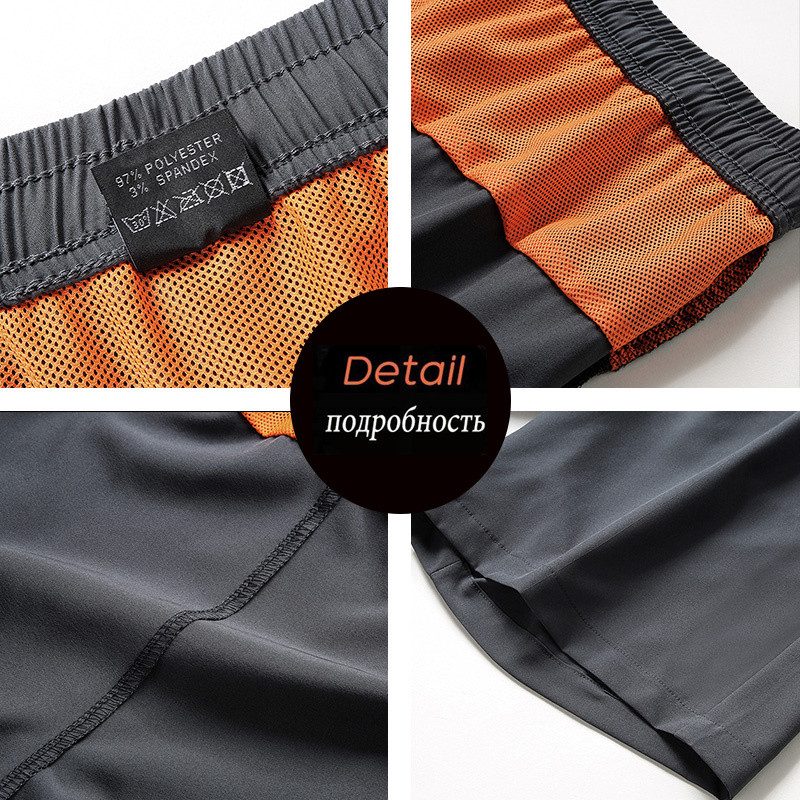 Liela izmēra 11XL 12XL Vasaras vīriešu cietie sporta šorti s Elpojoši pludmales lieli ātri nožūst skrējējs, vīriešu 9XL 10XL