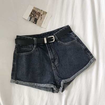 Traper kratke hlače visokog struka, ženske S-5XL, ležerne, jednostavne, modne u korejskom stilu, vintage, sve za studente, ulična odjeća Hotsweet Basic Chic