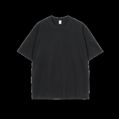 Kvalitatīvs 7,4 unces 220 gsm T-krekls ar nolaižamiem pleciem vīriešiem Liela izmēra īsām piedurknēm vasaras kokvilnas topi vienkrāsains ikdienas vīriešu T-krekli