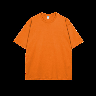 Kvalitatīvs 7,4 unces 220 gsm T-krekls ar nolaižamiem pleciem vīriešiem Liela izmēra īsām piedurknēm vasaras kokvilnas topi vienkrāsains ikdienas vīriešu T-krekli