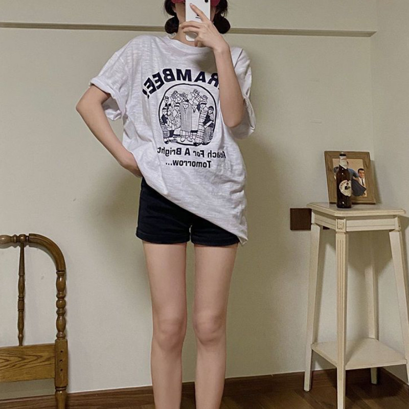 Naised kõhnad lühikesed püksid S-5XL Denim Hotsweet Summer Kõik sobivad kõrge vöökohaga Vintage stiilsed tänavarõivad kolledž Lihtne mood seksikad tüdrukud