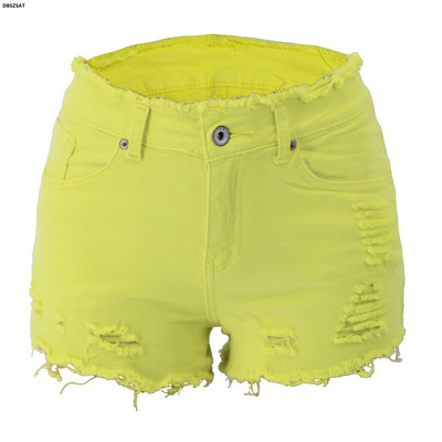 Jauni sieviešu šorti, 2023. gada vasaras džinsa šorti, sieviešu, džinsi ar augstu vidukli