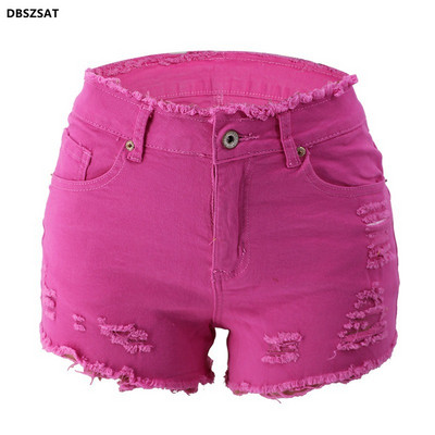 Jauni sieviešu šorti, 2023. gada vasaras džinsa šorti, sieviešu, džinsi ar augstu vidukli
