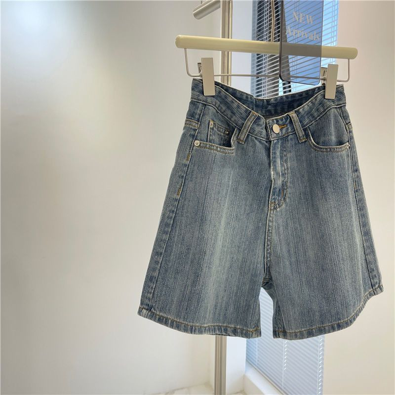 S-3XL Šorti Sieviešu džinsi Vintage Mīksts ikdienišķs korejiešu modes apģērbs Harajuku Augsts viduklis Studenti Hotsweet Personality Viss atbilst