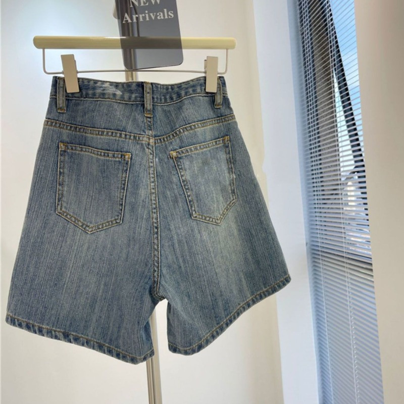 S-3XL Šorti Sieviešu džinsi Vintage Mīksts ikdienišķs korejiešu modes apģērbs Harajuku Augsts viduklis Studenti Hotsweet Personality Viss atbilst