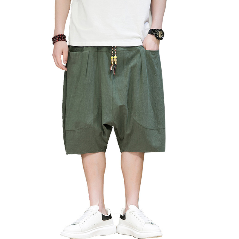 2024. Muške hlače s oštrim nogavicama Ulična odjeća u japanskom stilu Muške hlače za trčanje Ležerne križne hlače Hlače za trčanje Harajuku prevelike 5XL