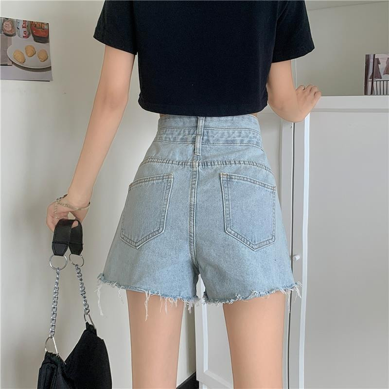 Traper poderane kratke hlače Ženske S-5XL Vinatge Hotsweet Ležerne nepravilne ljetne ženske korejske stilske nove seksi ins osobnosti Streetwear