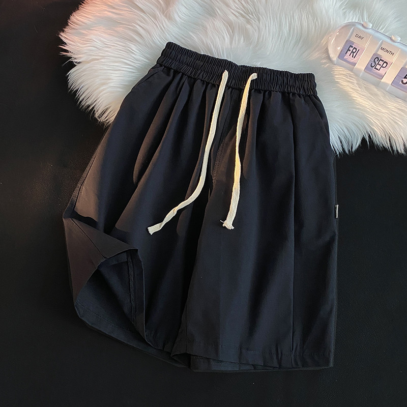 Kravas šorti Vīriešu S-3XL Pure Vintage korejiešu modes bikses Vasaras tīņu apģērbi Шорты Simply All-match Casual Sporty New