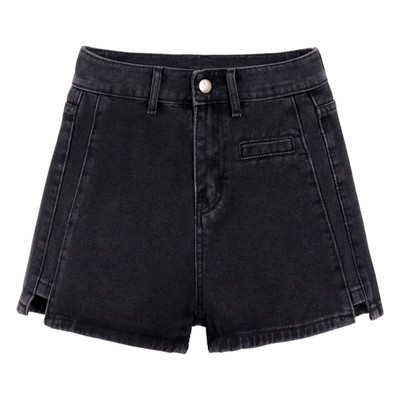 Traper kratke hlače S-5XL Ženske šik retro ulzzang modne kratke hlače s prorezom sa strane, visokog struka, zgodne djevojke, cool ulična odjeća, seksi, nježne, elegantne 