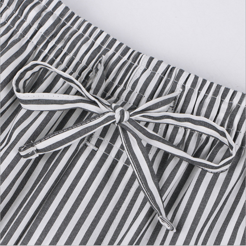 Pavasara vasara Vīriešu 100% kokvilnas miega bikses vīriešu lielizmēra guļamveļa augstākās klases bikses vīriešiem ikdienas rūtainas mājas bikses Pantalone