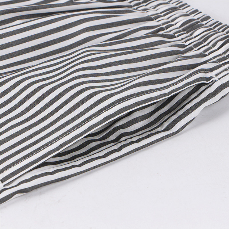 Pavasara vasara Vīriešu 100% kokvilnas miega bikses vīriešu lielizmēra guļamveļa augstākās klases bikses vīriešiem ikdienas rūtainas mājas bikses Pantalone