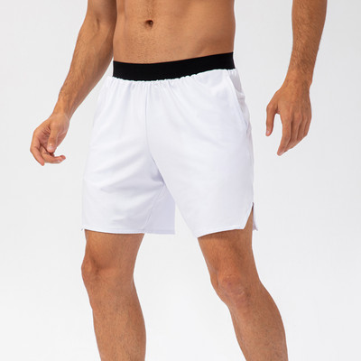 Fitnesa šorti Vīriešu treniņiem Sporta šorti Ātri nožūst ar kabatām Īsi Deportivo Hombre Treniņi Īsas Bikses Pārgājieni Skriešana ārā