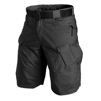 Летни водоустойчиви бързосъхнещи шорти с много джобове Мъжки карго шорти Тактически къси панталони Мъжки външни дрехи Лов Риболов